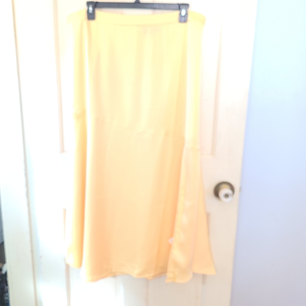 Eloquii satin skirt
